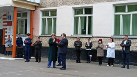 Кадетский корпус посетила министр образования и науки Тамбовской области.